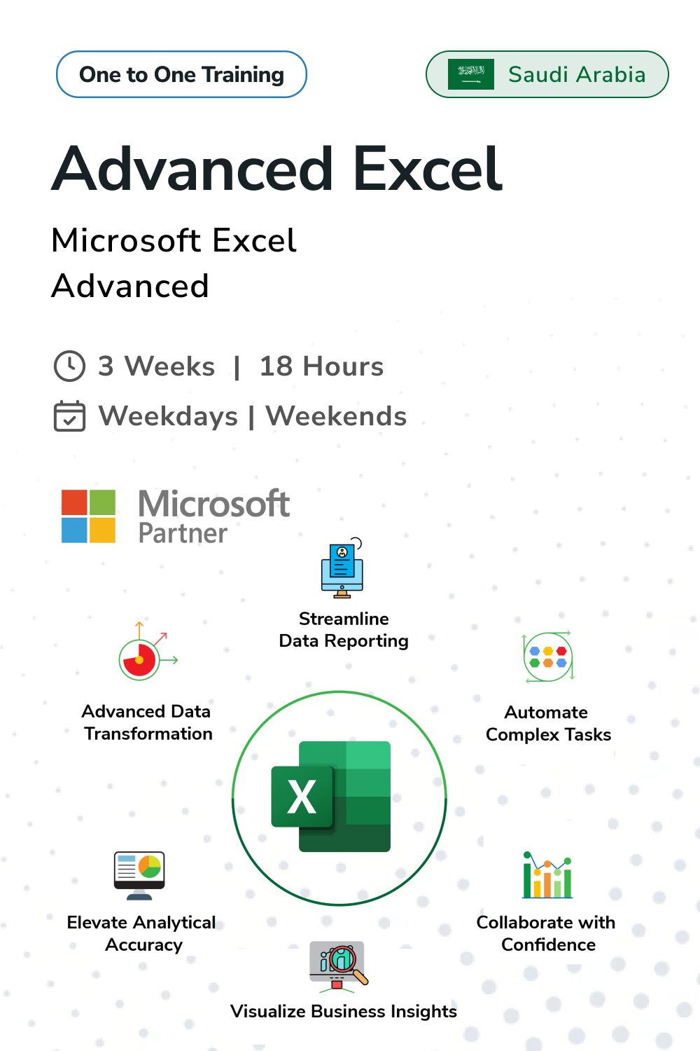 Microsoft Advanced Excel in Saudi Arabia