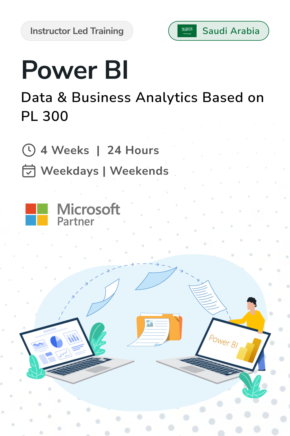 Microsoft Power BI – Data & Business Analytics Training Program in Saudi Arabia