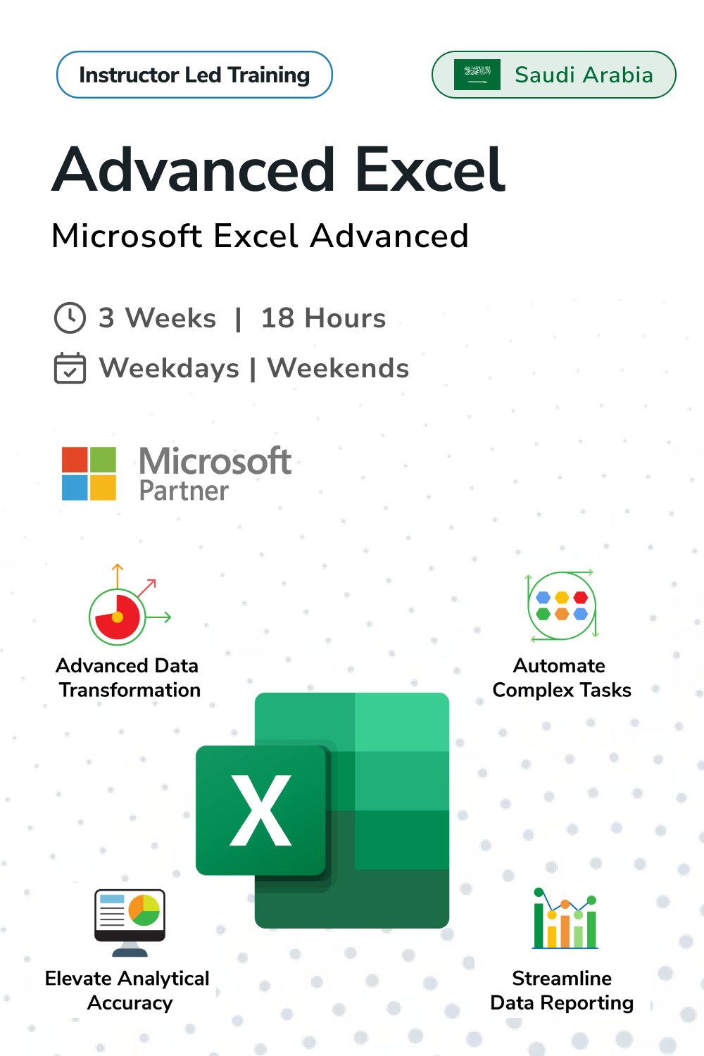 Microsoft Advanced Excel in Saudi Arabia
